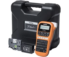 Brother PTE110VP | Thermal | Label Spausdintuvas | Oranžinis