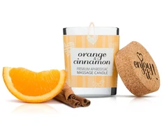 Oranžinis Magnetifico Candle Massage Oil 70ml with Pheromones - Oranžinis &amp; Cinnamon Aroma