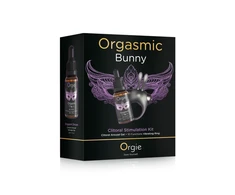 Orgie Orgasmic Bunny Stimulation Kit with Vibrating Ring &amp; Gel