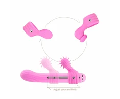 OTOUCH Magic Stick Rožinė - Multi-Function Wand with 3 Attachments, Heated