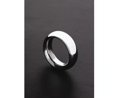 Steel By Shots Ouch! Donut Steel Ring Model 40 mm - Durable Stainless Steel, Sidabrinis