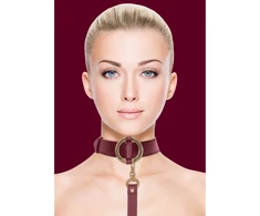 Ouch By Shots OUCH HALO Premium Collar and Leash Set - Gold Accents, Adjustable Fit