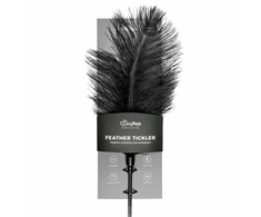 Easytoys Ouch! Juodas Feather Sensation Teaser - Soft Touch, Elegant Design