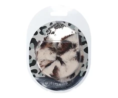 Ouch By Shots Ouch! Snow Leopard Heavy-Duty Soft Faux Fur Restraints, Adjustable