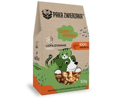 Šunų Priedas - PAKA ZWIERZAKA Samo Mięsko Shrimps Natural Gluten-Free 70g