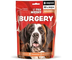Šunų Priedas - PAN MIĘSKO Jautienos Burgers 100g Be Grūdų Hipoalerginis
