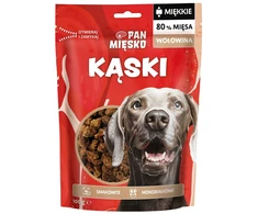 Šunų Priedas - PAN MIĘSKO Jautienos Gabaliukai 100g Hipoalerginis Be Grūdų