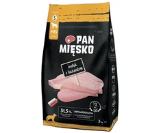 Šunų Maistas - PAN MIĘSKO Kalakutiena su Paukštiena 30% Baltymų 3kg