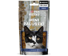 Kačių Priedas - PAN MIĘSKO Mini Menkės Pirštai Hipoalerginė Žuvis 50g