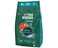 Šunų Maistas - PAN MIĘSKO Jautiena su Tunu 30% Baltymų 3kg
