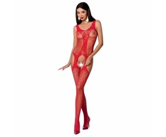 Passion Woman Passion BS072 Bodystocking Raudona Lace Design One Size