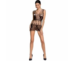 Passion Woman Passion BS090 Mesh Bodystocking Juodas One Size - Stretch Lace Design