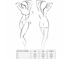 Passion Woman Sets Passion Ofelia Lingerie Set S/M Baltas - 3-Piece Elegance Collection