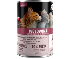 PetRepublic Drėgnas Kačių Maistas - PET REPUBLIC Suaugusiųjų Jautiena 400g