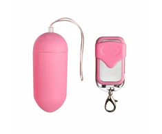 Pink Rožinė EasyToys Rožinė Wireless Vibrating Egg - 10-Mode Remote Control System