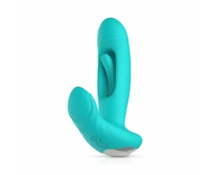 Pink Rožinė Good Vibes Only Gina G-spot Flapping Vibrator, 10 Modes, Rožinė