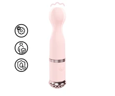 Loveline By Shots Rožinė Loveline Finesse Rožinė Precision Sphere-Tip Massager, 10 Modes, Atsparus vandeniui