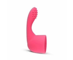 Pink Rožinė MyMagicWand Rožinė Silicone Anatomical Attachment for Wand Massager