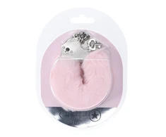 Ouch By Shots Rožinė OUCH! Heavy-duty Fluffy Handcuffs Powder Rožinė - Secure Soft Model