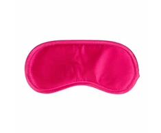 Easytoys Rožinė Ouch! Rožinė Satin Eye Mask - Soft Comfort Adjustable Band