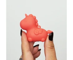 Pink Unihorn Mini Peachy Pony - Compact Multi-Speed Personal Massager, Rožinė