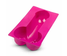 Pink Rožinė You2Toys Silicone Fun Baking Mold Novelty Shape Flexible Rožinė