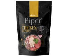 Dolina Noteci PIPER ANIMALS with vištiena hearts and spinach – drėgnas ėdalas šunims – 500g