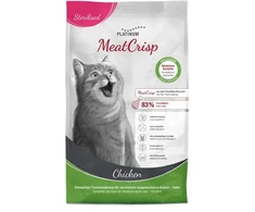 Kačių Maistas - PLATINUM MeatCrisp Sterilised vištiena 36% Protein 3kg