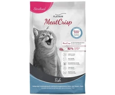 Kačių Maistas - PLATINUM MeatCrisp Sterilised žuvis 36% Baltymų 3kg