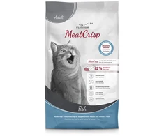 Kačių Maistas - PLATINUM MeatCrisp Suaugusiųjų Žuvies 1.5kg Be Gluteno