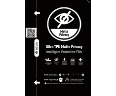 Plėvelių rinkinys karpymo mechanizmui Devia Ultra Intelligent TPU Matte Privacy 20vnt.