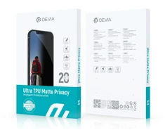 Plėvelių rinkinys karpymo mechanizmui Devia Ultra Intelligent TPU Matte Privacy 20vnt.