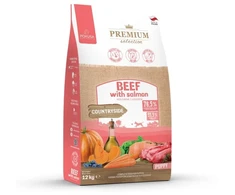 Gyvūnų Maistas - POKUSA Premium pasirinkimas šuniukams jautiena lašiša 12kg be glitimo