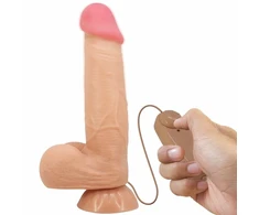 PRETTY LOVE HIGH GRADE Pretty Love Sliding Skin Series Intimate Device Flesh 21.8 cm Remote Control