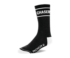 Prowler Red Prowler Raudonas Chaser Socks Juodas/Baltas - Signature Logo, Unisex, Size M/L