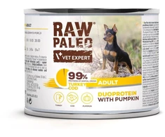 Vetexpert RAW PALEO Duoprotein kalakutiena &amp; Cod Adult - wet dog food - 200g