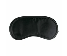 Easytoys Rimba Juodas Satin Soft Eye Mask - Comfort Fit Blindfold
