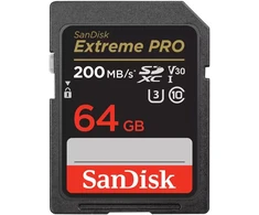 SanDisk 64GB SDXC Atminties Kortelė