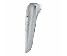 Satisfyer High Fashion Aluminum Airpulse System, 11 Intensities, Sidabrinis
