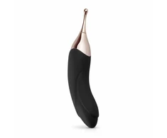 Satisfyer Pointer Vibe External Precision Massager USB Rechargeable Juodas