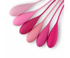 Satisfyer Set of 6 Progressive Pelvic Floor Training Balls 35-130g
