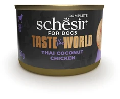 Agras Pet Foods Drėgnas Šunų Maistas - Schesir Vištiena Tailando Kokosas 150g