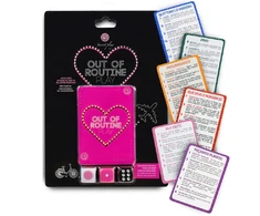 Secretplay 100 Games Secret Play Out of Routine Play Game - 72 Challenges, 3 Dice, Multilingual