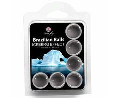 Secretplay Cosmetic Secret Play Set 6 Brazilian Balls Iceberg Cooling Massage Oil Spheres