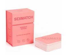 Secretplay 100 Games Secret Play Sexmatch Bondage Edition - Couples Card Game, 89 Cards