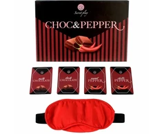 Secretplay 100 Games Secretplay Choc &amp; Pepper Couples Challenge Game, 48 Cards, ES/EN