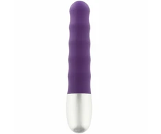 Seven Creations Discretion Lilac Compact Vibrating Massager 8cm Atsparus vandeniui