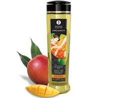 SHUNGA Organic Massage Oil Mango 240ml - Natural maitininantis Formula