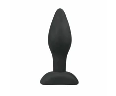Sinner Gear Juodas Silicone Intimate Plug Small - Ergonomic Design