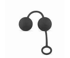 Sinner Gear Juodas Weighted Kegel Balls - Dual Counterweight System